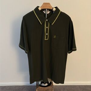 Original Penguin Green Polo Shirt Classic Style